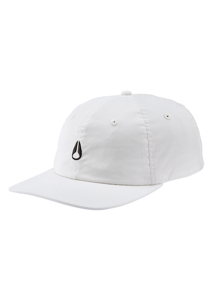 Agent Strapback Cap - White / Black View 1