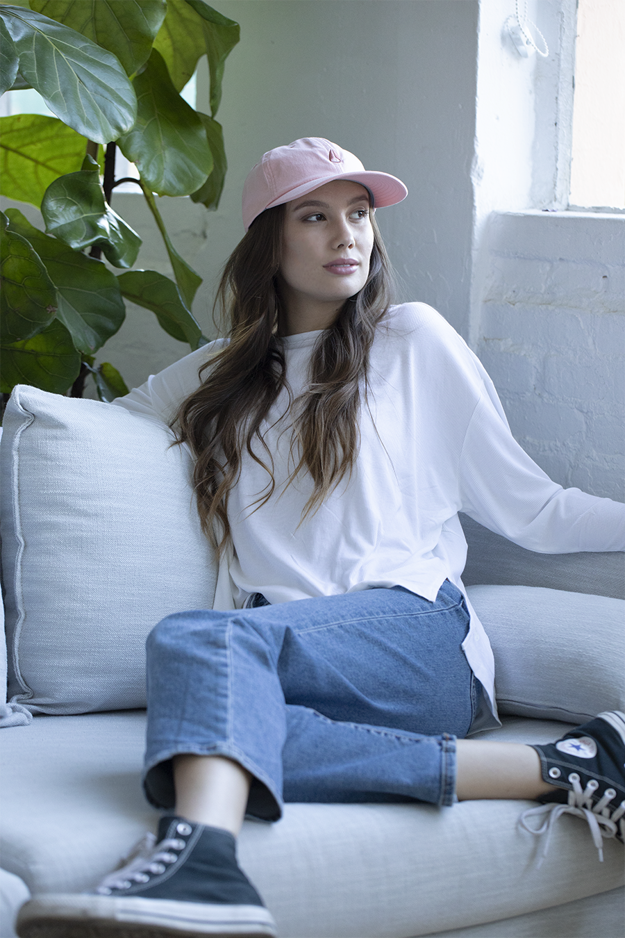 Agent Strapback Hat - Blassrosa