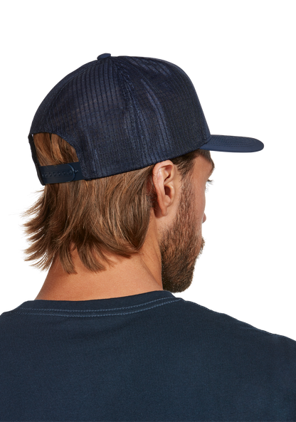 Frothy Snapback-Cap - Mitternachtsblau / Dunkelgelb View 7