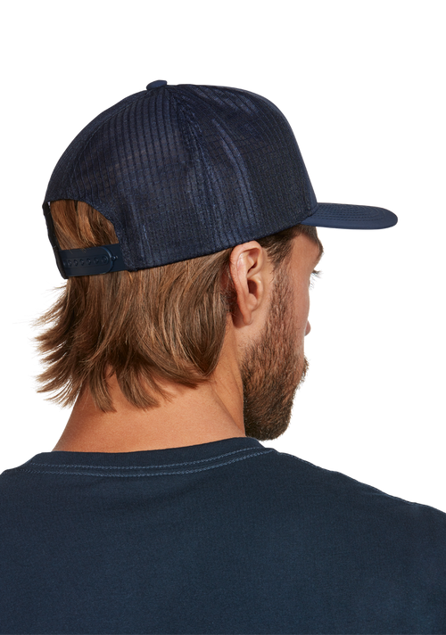 Frothy Snapback-Cap - Mitternachtsblau / Dunkelgelb