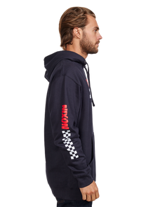 Circuit Pullover - Marineblau / Rot View 4