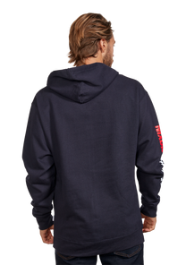 Circuit Pullover - Marineblau / Rot View 5