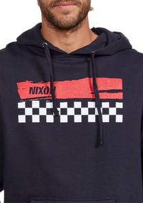 Circuit Pullover - Marineblau / Rot View 6