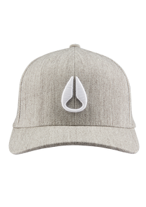 Deep Down Snapback - Graues Heidekraut / Weiß View 3