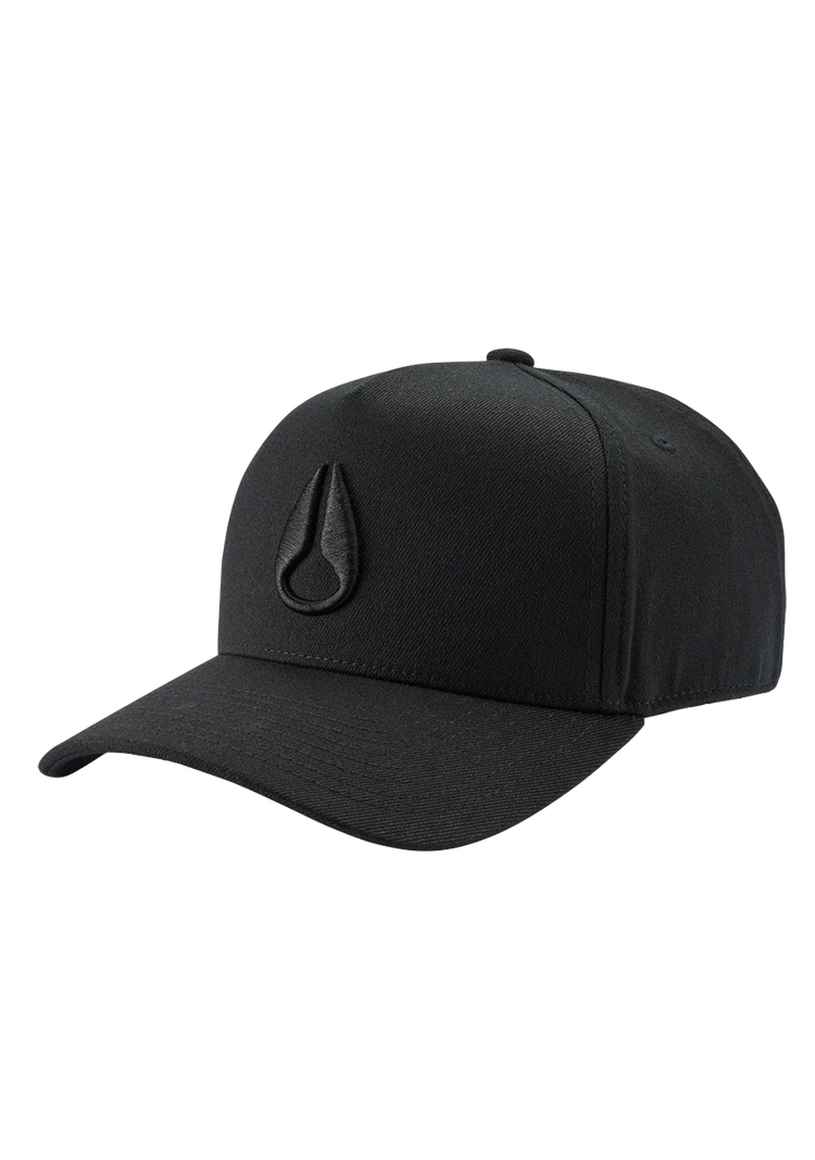Deep Down Athletic Snapback - Ganz Schwarz / Schwarz
