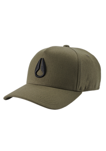 Deep Down Athletic Snapback - Olive / Schwarz View 1