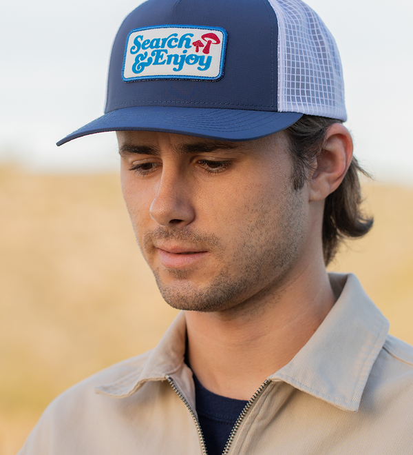 Searchin Trucker - Marineblau / Weiß