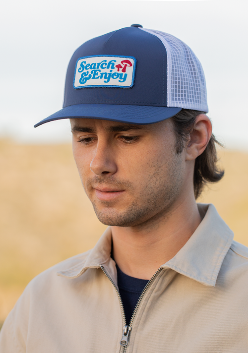 Searchin Trucker - Marineblau / Weiß