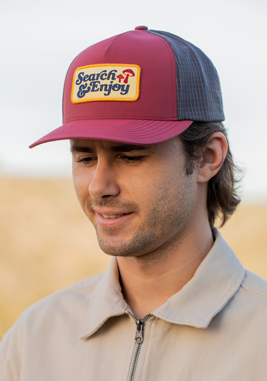 Searchin Trucker - Burgund / Grau