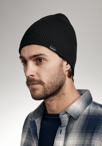 Kingman Wool Beanie - Schwarz View 3