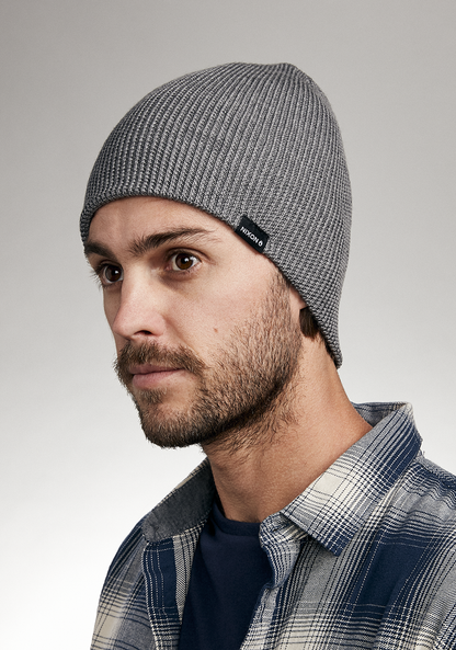 Kingman Wool Beanie - Heidekraut Grau View 3