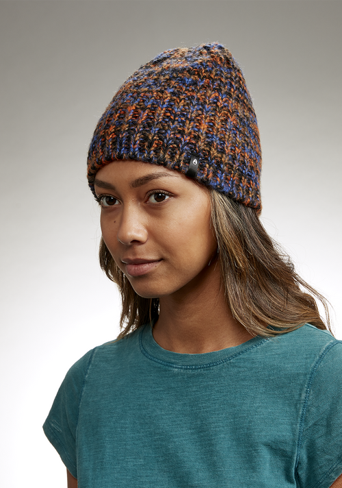 Owens Beanie - Black / Blue Multi