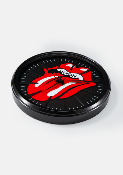 Rolling Stones Sentry Wall Clock - Schwarz / Schwarz View 4