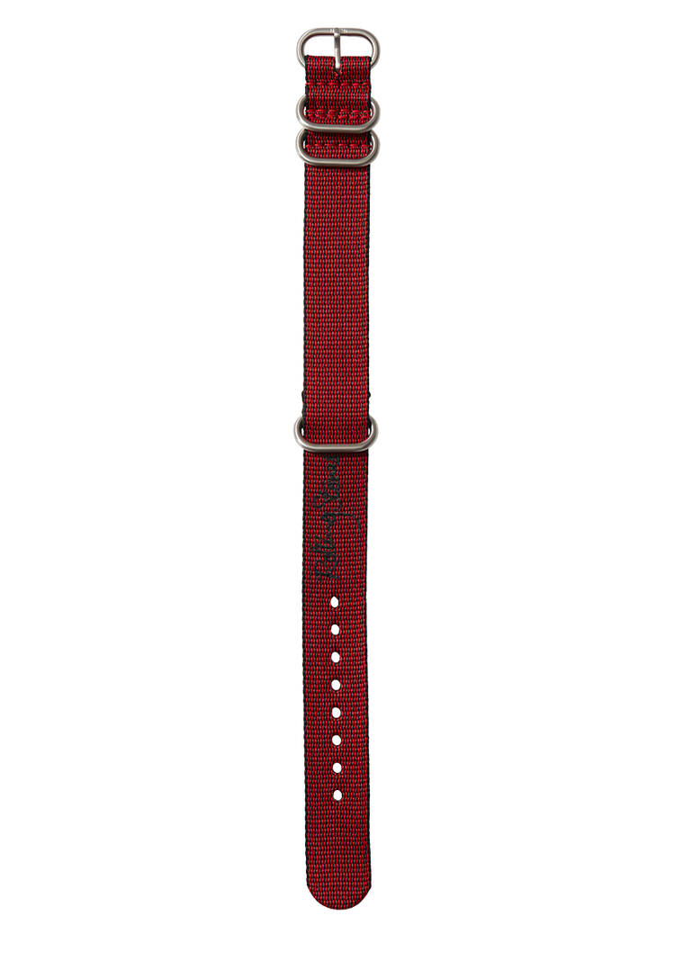 Rolling Stones 20mm Recyceltes Einteiliges Band - Rot