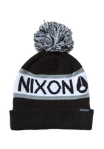 Teamster Beanie II - Schwarz / Weiß