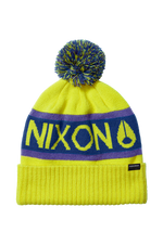 Teamster Beanie II - Zitronengelb / Lila