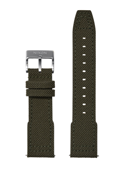 23 mm Cordura-Canvas-Band – Waldgrün