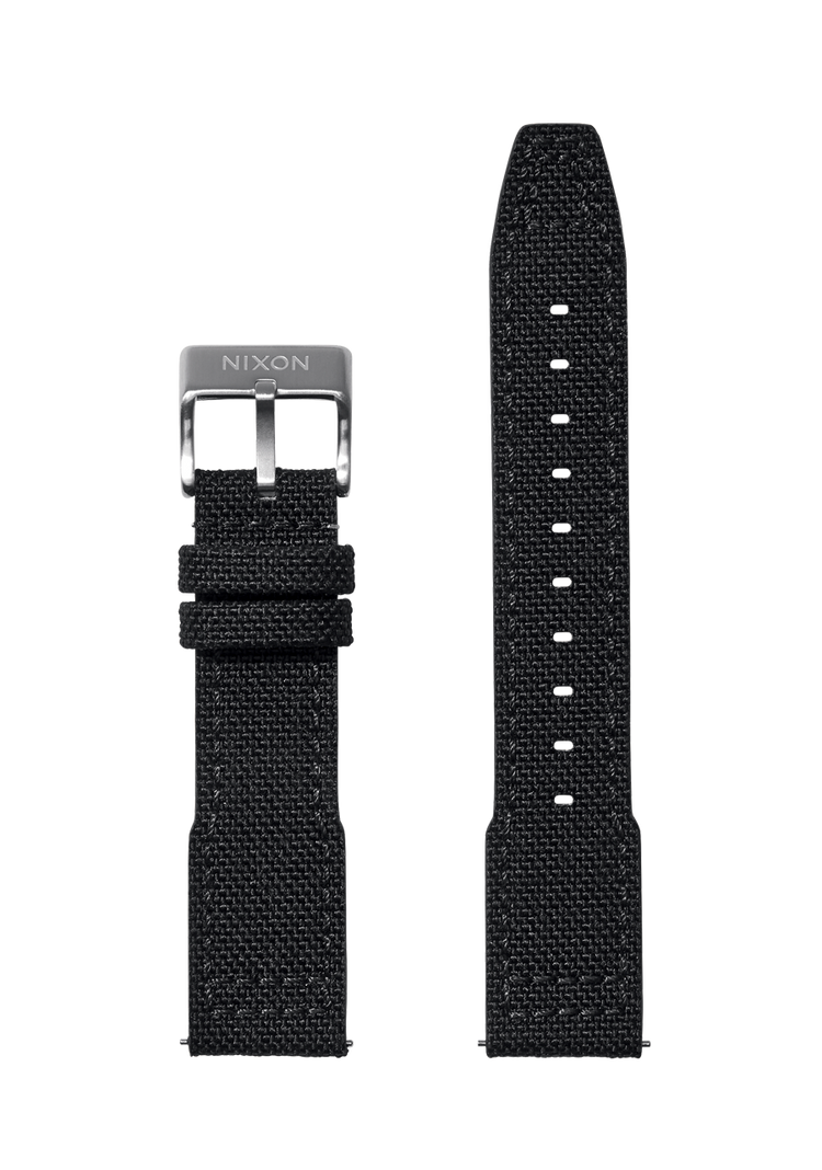 20 mm Cordura-Canvas-Band – Schwarz