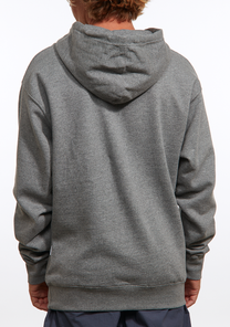 Wordmark Kapuzenpullover - Heidekraut Dunkelgrau  View 3