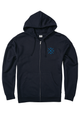 Spot Kapuzenpullover mit Reissverschluss - Marineblau / Blau
