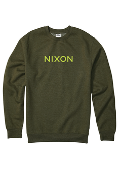 Wordmark Sweatshirt - Surplus / Volt