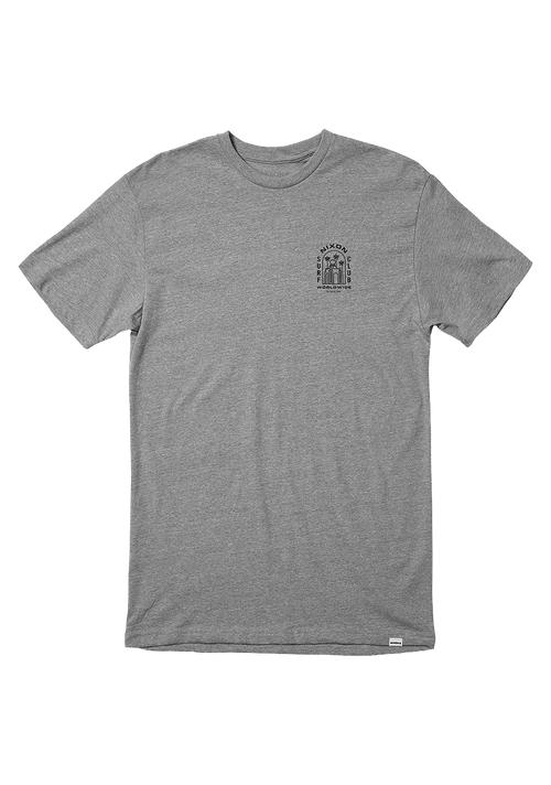 Temple T-Shirt - Heidekraut Dunkelgrau 