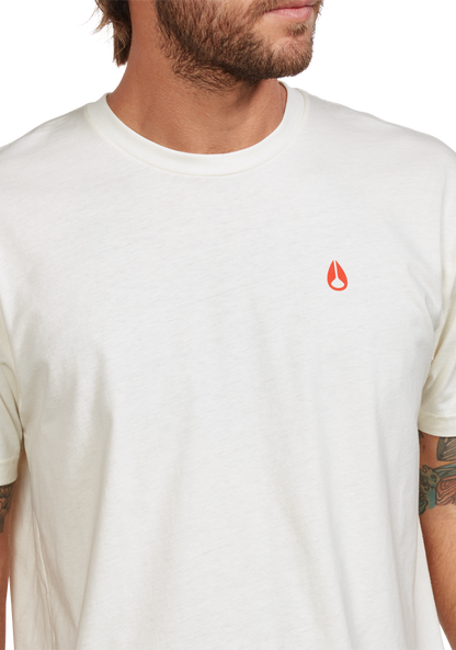 Sparrow Repreve® T-Shirt - Natur / Rot View 6