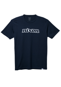 OG Script Eco-Repreve® T-Shirt - Marineblau / Weiß View 1