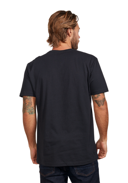 Stay Frothy Repreve® T-Shirt - Schwarz / Weiß View 5