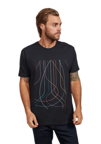 Winger Repreve® T-Shirt - Schwarz / Mehrfarbig View 3