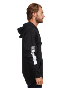 Trainingsjacke mit Reißverschluss - Schwarz / Weiß View 4